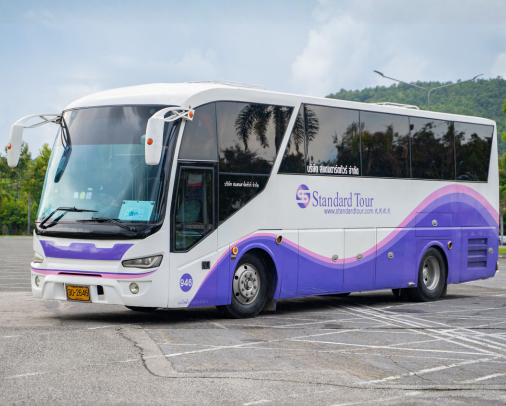30-seater bus rental service.