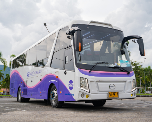 40 and 43-seater bus rental services.